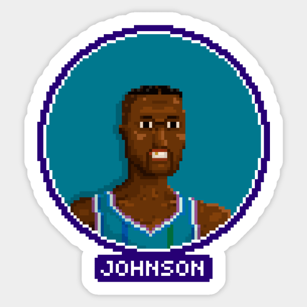 Johnson Sticker by PixelFaces